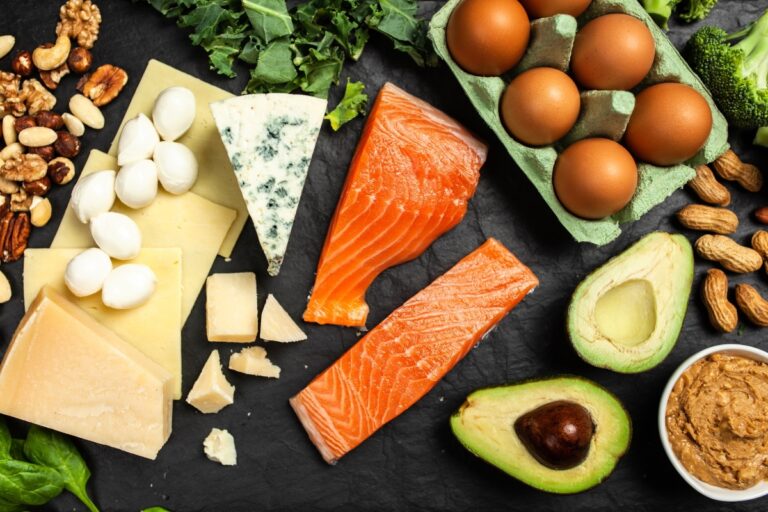 Aliments riches en graisses faisant partie de l'alimentation cétogène